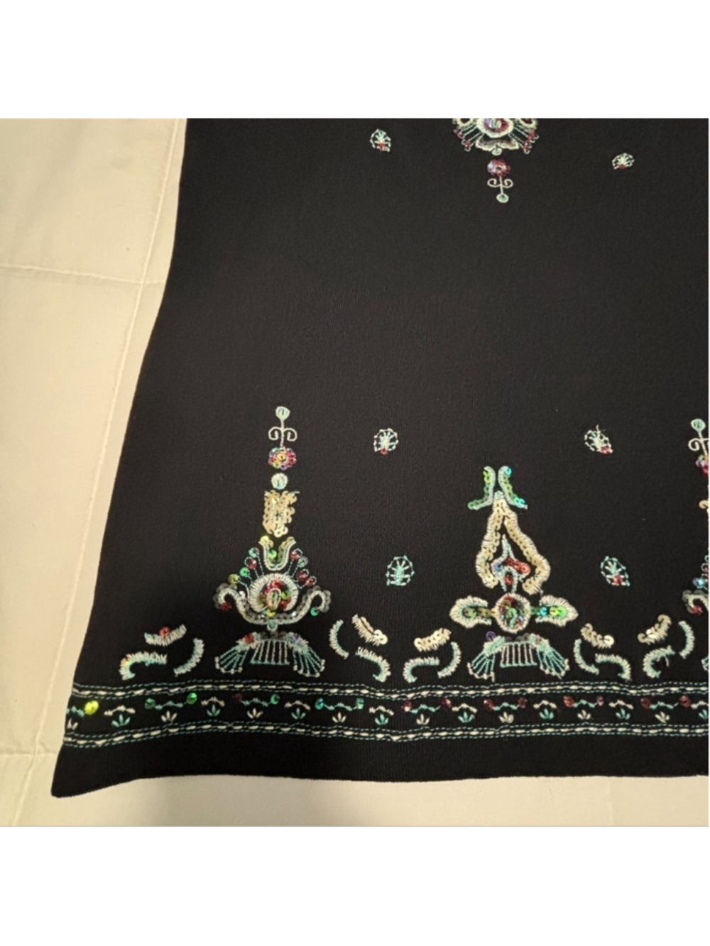 VINTAGE JOSEPH A INTRICATELY DESIGNED BLACK TOP RARE FIND CLASSICALLY DONE BLING - Picture 5 of 9